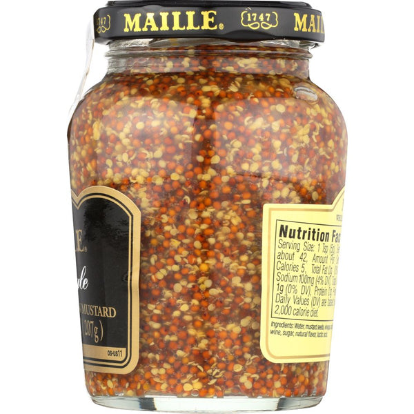 Maille Old Style Whole Grain Dijon Mustard 73 Oz