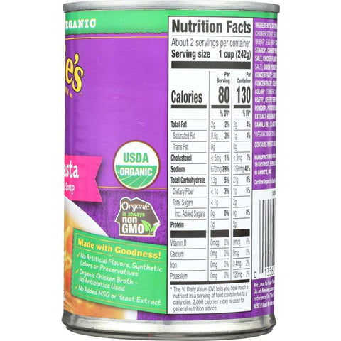 ANNIES HOMEGROWN: Soup Bunny Pasta Chicken Broth, 14 oz