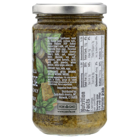 SACLA: Pesto Alla Genovese, 10.2 oz