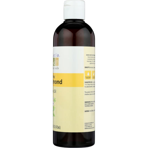 AURA CACIA: Natural Skin Care Oil with Vitamin E Nurturing Sweet Almond, 16 Oz