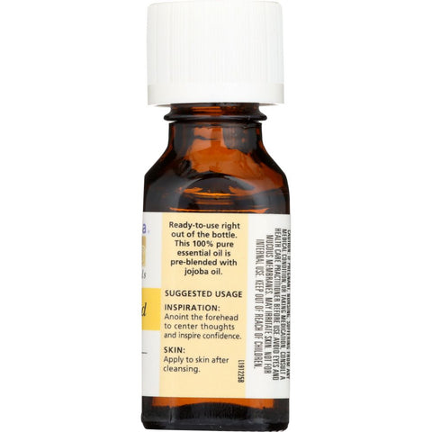 AURA CACIA: Sandalwood in Jojoba Oil, 0.5 oz