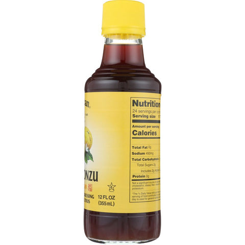 MARUKAN: Yuzu Ponzu Premium Soy  Dressing, 12 fo