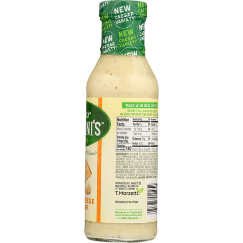 CARDINI: Three Cheese Caesar Dressing, 12 oz