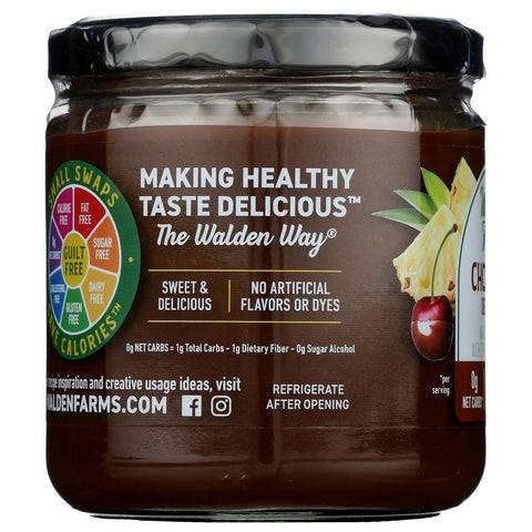 WALDEN FARMS: Calorie Free Dip Chocolate, 12 oz