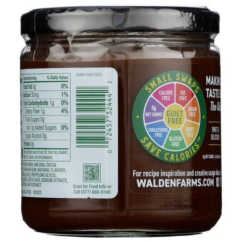 WALDEN FARMS: Calorie Free Dip Chocolate, 12 oz