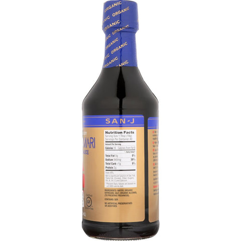 SAN-J: Organic Gluten Free Soy Sauce Tamari, 20 oz