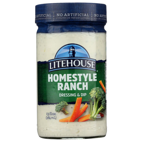 LITEHOUSE: Homestyle Ranch Dressing and Dip, 13 oz