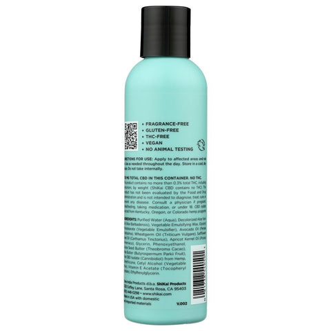 SHIKAI: Lotion Cbd Body, 6 oz