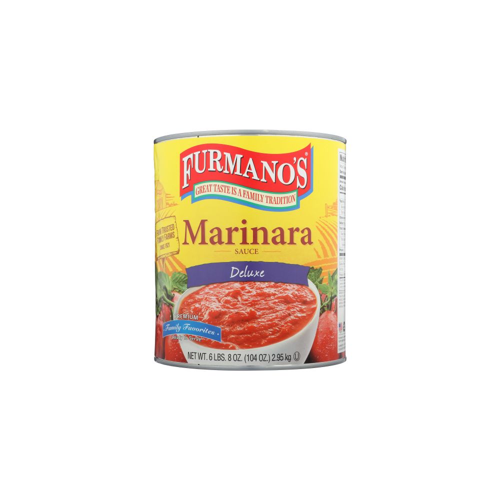 FURMANO: Sauce Pasta Marinara, 104 oz