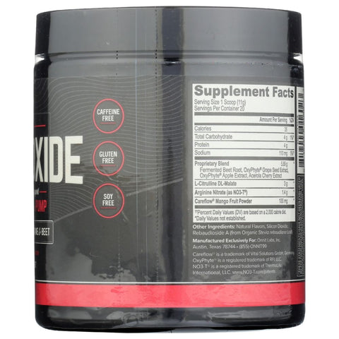 ONNIT: Total Nitric Oxide, 8.32 oz