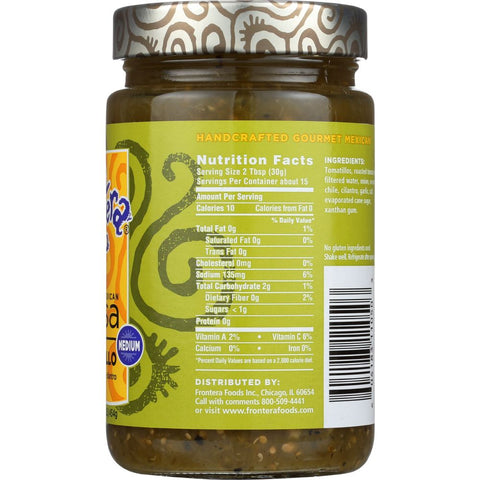 FRONTERA: Salsa Medium Tomatillo, 16 oz