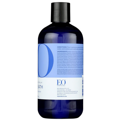 EO: Serenity Bubble Bath French Lavender with Aloe, 12 oz