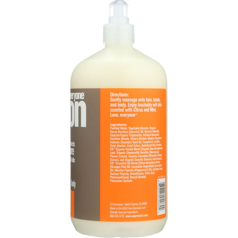 EO PRODUCTS: Everyone 3-in-1 Citrus + Mint Lotion, 32 oz