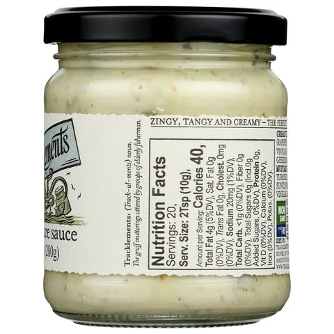 TRACKLEMENTS: Creamy Tartare Sauce, 7 oz