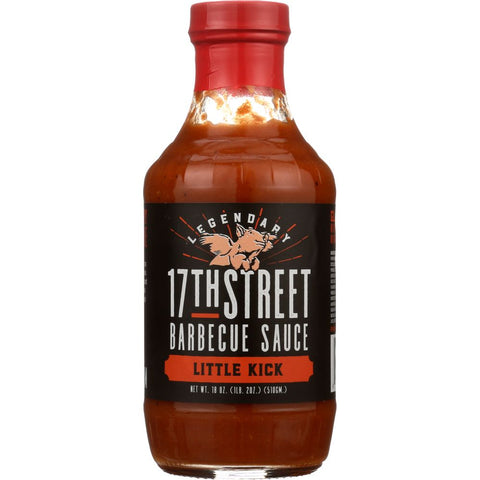 17TH STREET BARBECUE: Little Kick Bbq Sauce, 18 oz