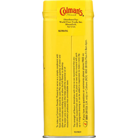 COLMANS: Dry Mustard, 4 oz