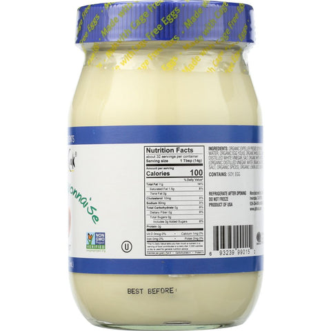 OJAI COOK: Organic Mayonnaise, 16 oz