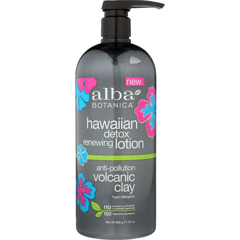 ALBA BOTANICA: Lotion Renewing Hawaiian Detox, 32 oz