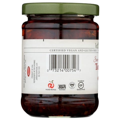 JEFF'S NATURALS: Sun-Ripened Dried Tomatoes, 8 oz