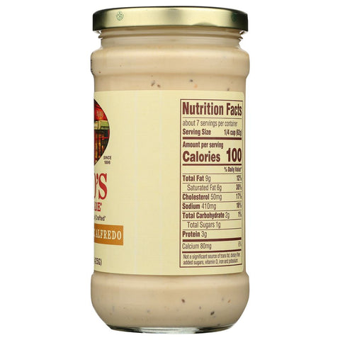 RAOS: Roasted Garlic Alfredo Sauce, 15 oz