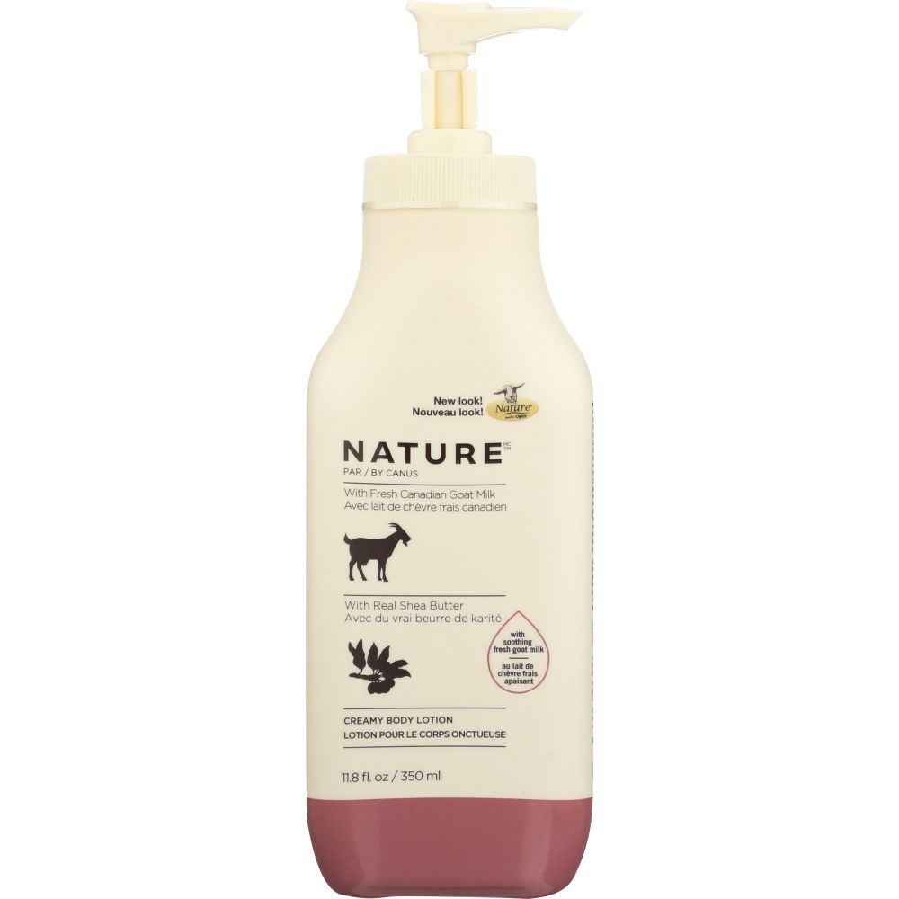 CANUS: Natural Creamy Body Lotion with Shea Butter, 11.8 Oz