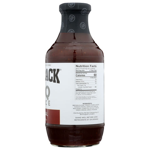 RIB RACK: Original BBQ Sauce, 19 oz