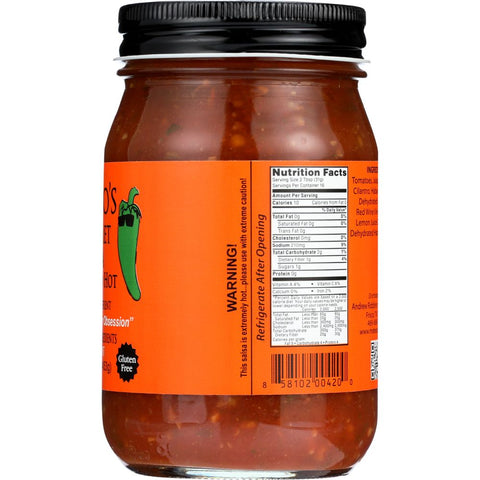 MATEO'S: Gourmet Habanero Salsa, 16 Oz