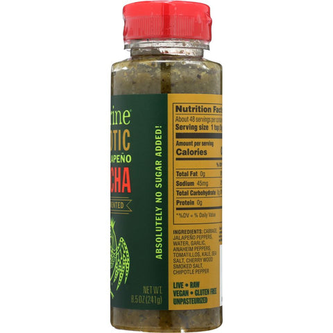 WILDBRINE: Probiotic Smoky Jalapeño Sriracha, 8.5 oz