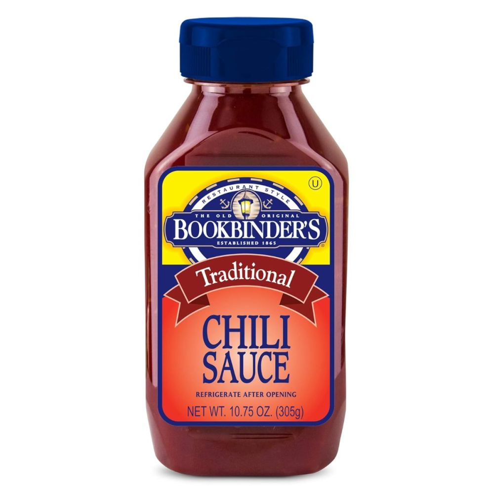 BOOKBINDERS: Chili Sauce, 10.75 oz