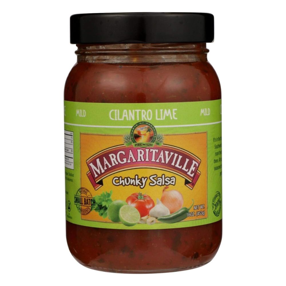 MARGARITAVILLE: Cilantro Lime Salsa, 16 oz