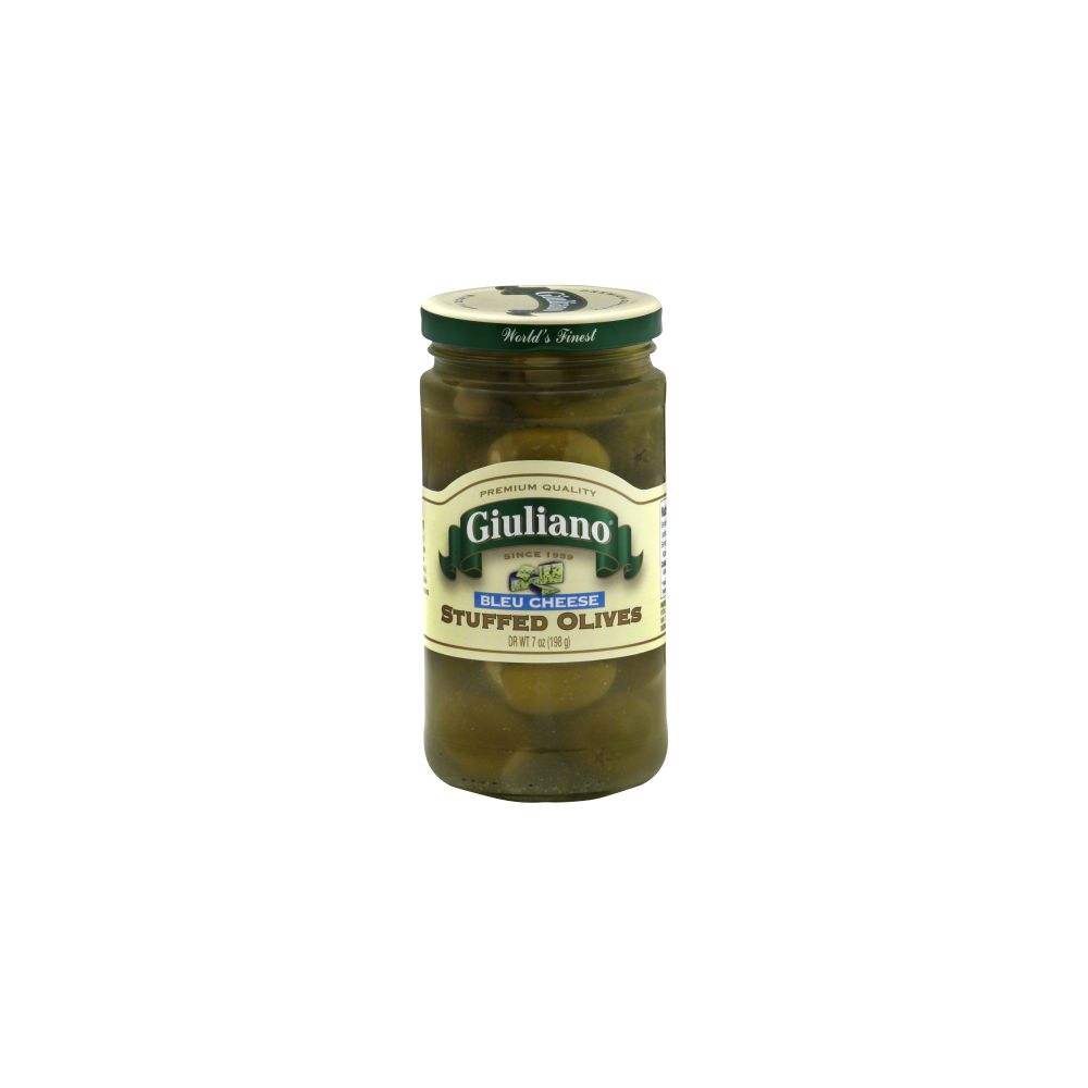 GIULIANO: Blue Cheese Stuffed Olives, 7 oz