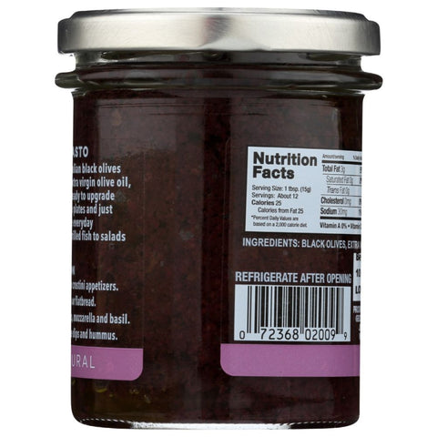 DELALLO: Black Olive Tapenade, 6.7 oz