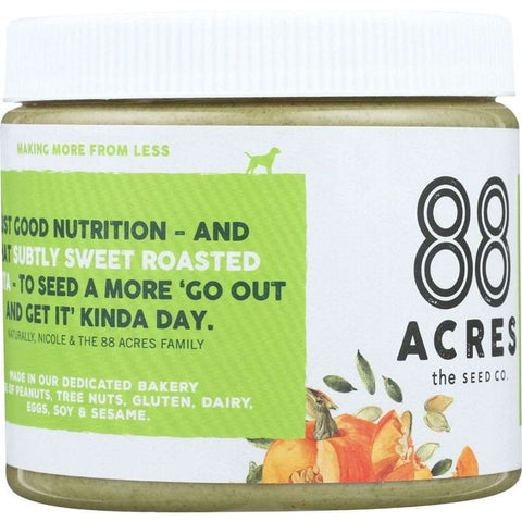 88 ACRES: Organic Roasted Pumpkin Seed Butter, 14 oz