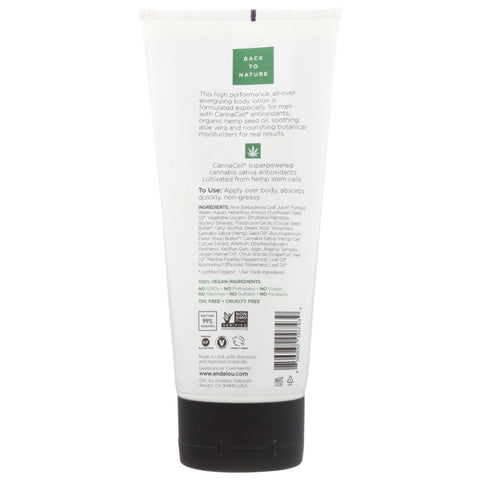 ANDALOU NATURALS: Men Energizing Body Lotion 3in1, 8.5 fo