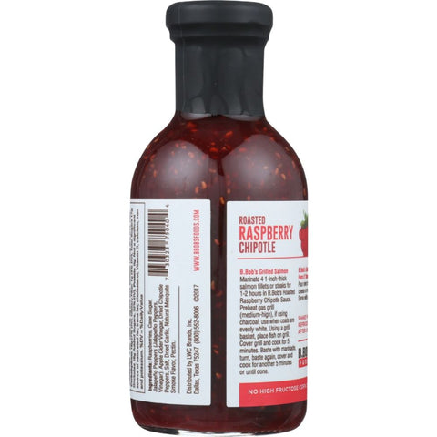 BRONCO BOBS: Roasted Raspberry Chipotle Sauce, 15.75 oz