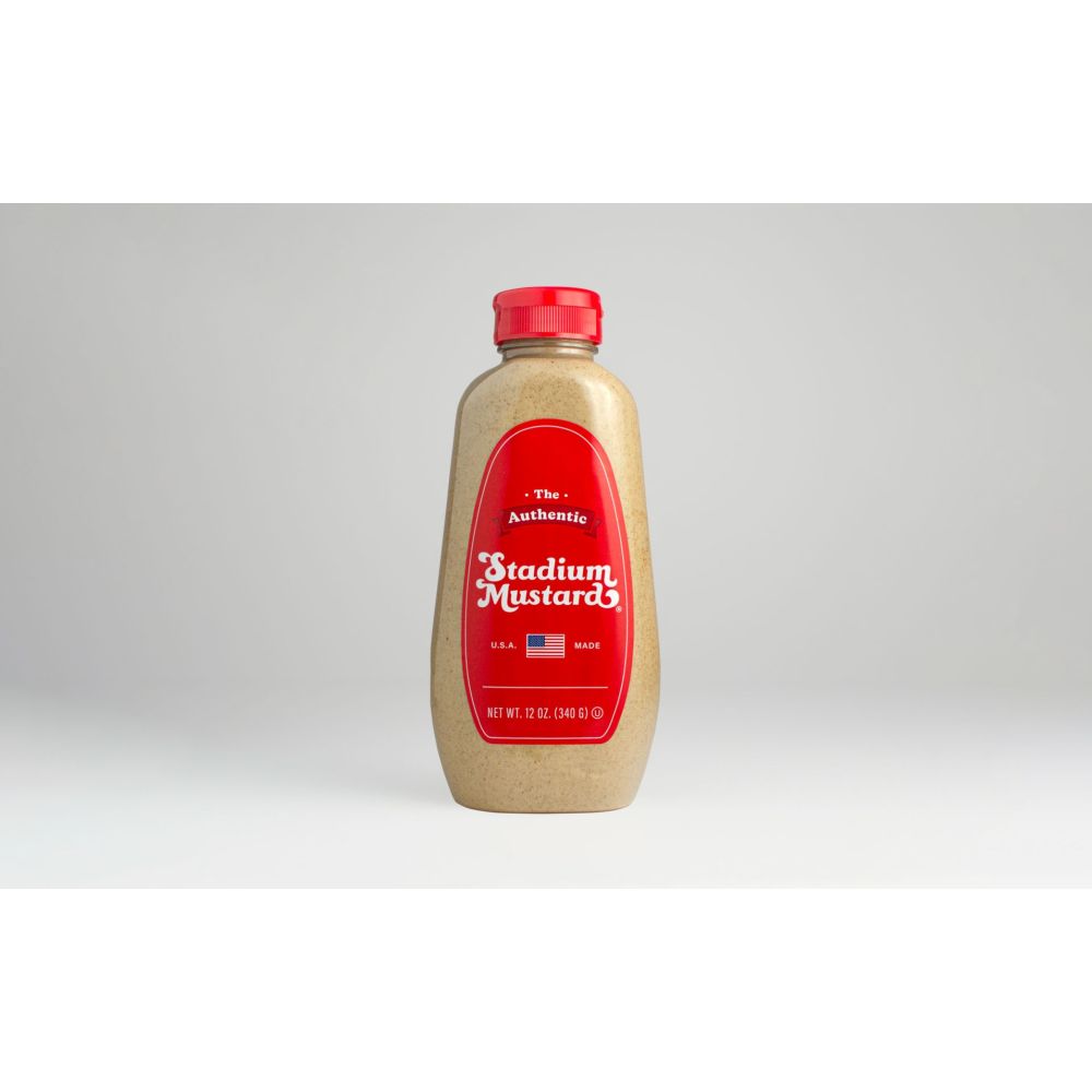 STADIUM: Squeeze Mustard, 12 oz