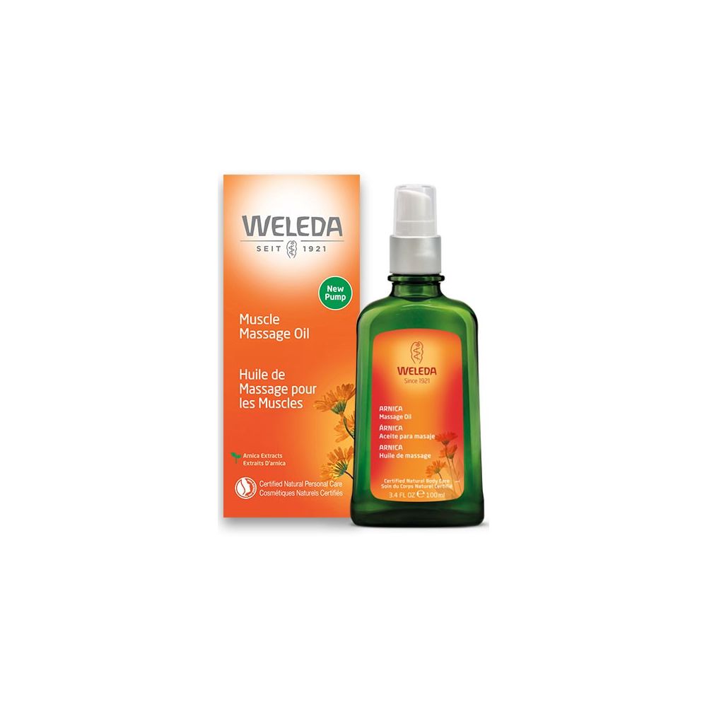 WELEDA: Muscle Massage Oil Arnica, 3.4 oz