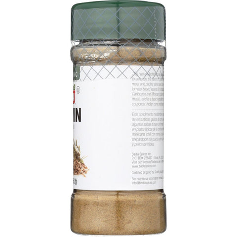 BADIA: Cumin Organic, 2 oz