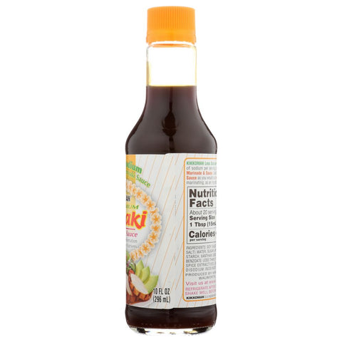 KIKKOMAN: Sauce Teriyaki Less Sodium, 10 oz