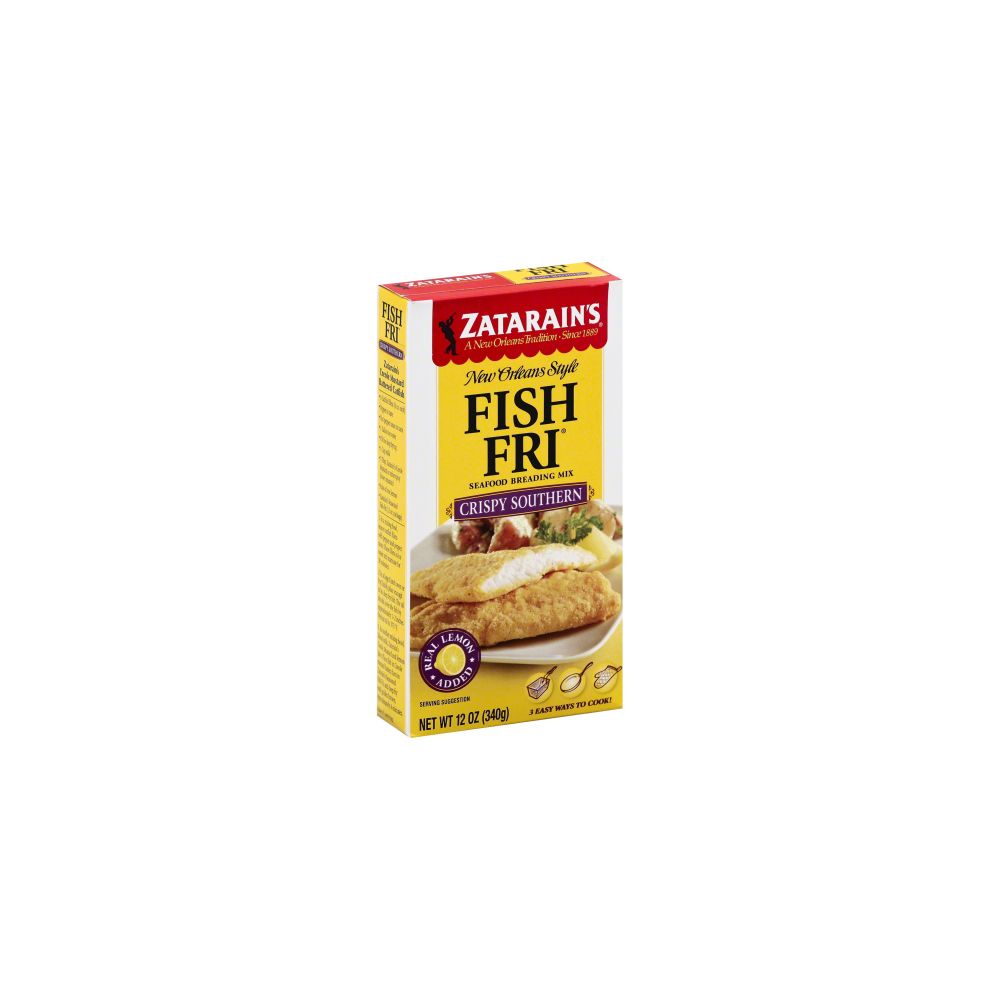 ZATARAINS: Breading Fish Fri Crispy, 12 oz