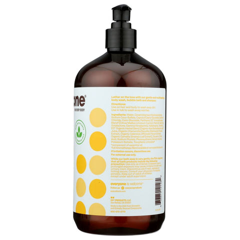 EO PRODUCTS: Everyone 3-in-1 Coconut + Lemon Soap, 32 Oz