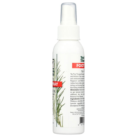 TEA TREE THERAPY: Spray Foot Antspct Tea Tr, 4 fo