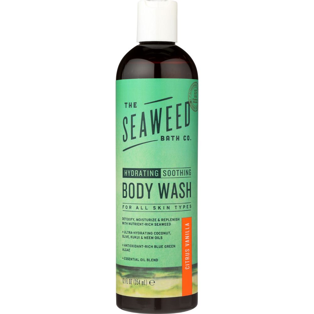 SEA WEED BATH COMPANY: Wash Body Citrus Vanilla, 12 oz