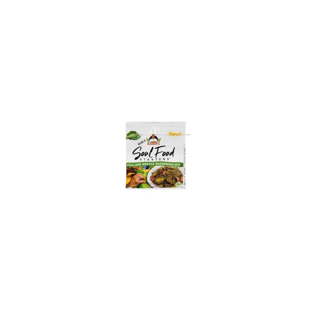 BOOKERS SOUL FOOD STARTERS: Collard Green Seas Mix,	1.4 oz