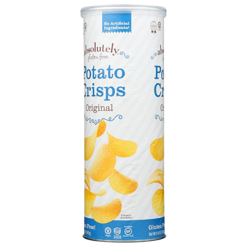 ABSOLUTELY GLUTEN FREE: Original Potato Crisps, 4.9 oz