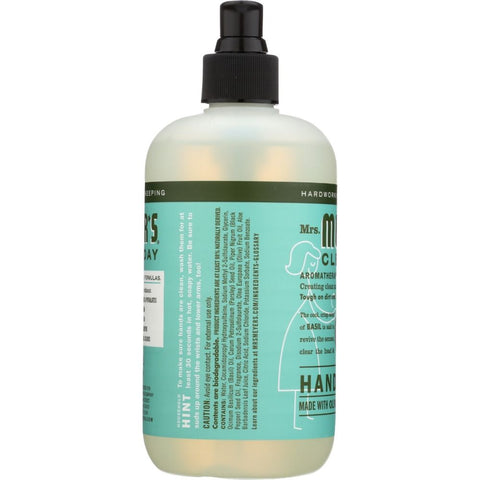 MRS MEYERS CLEAN DAY: Soap Hand Liq Basil, 12.5 oz